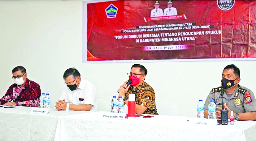 Pengucapan Syukur, Bupati JG Imbau Digelar di Gereja